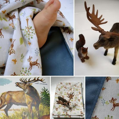 Couverture bambi vintage