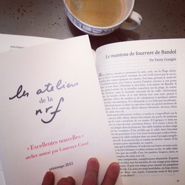 Atelier d ecriture gallimard